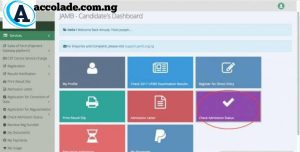 how to upload result on JAMB portal