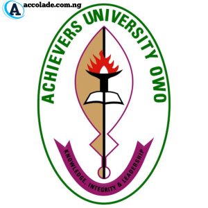 Achievers University Post Utme Form