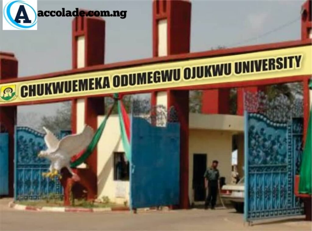 COOU Post UTME Form and Cut Off Mark 2025/2026 Now Out